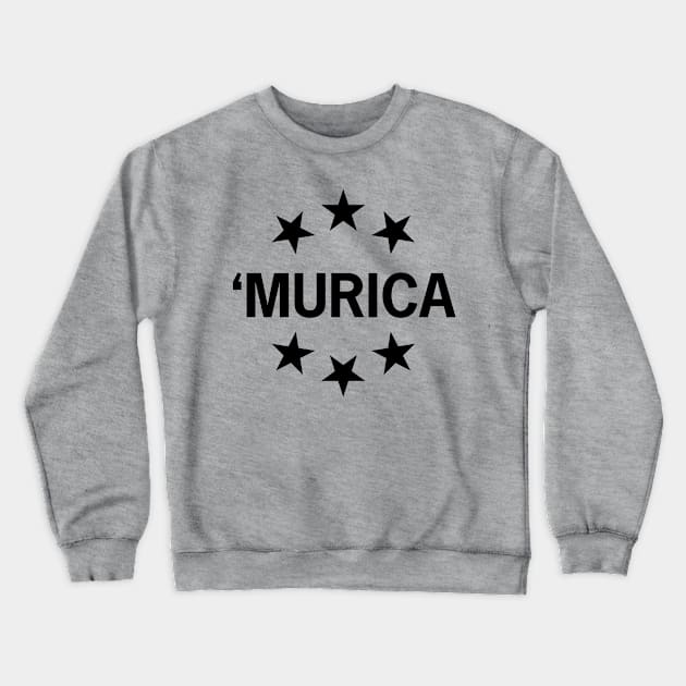 'MURICA Crewneck Sweatshirt by elskepress